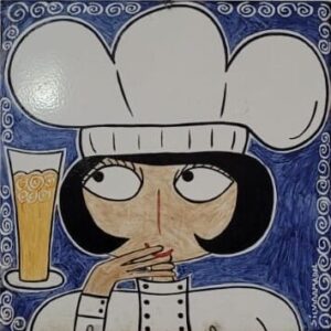 Azulejo Decorativo Chef
