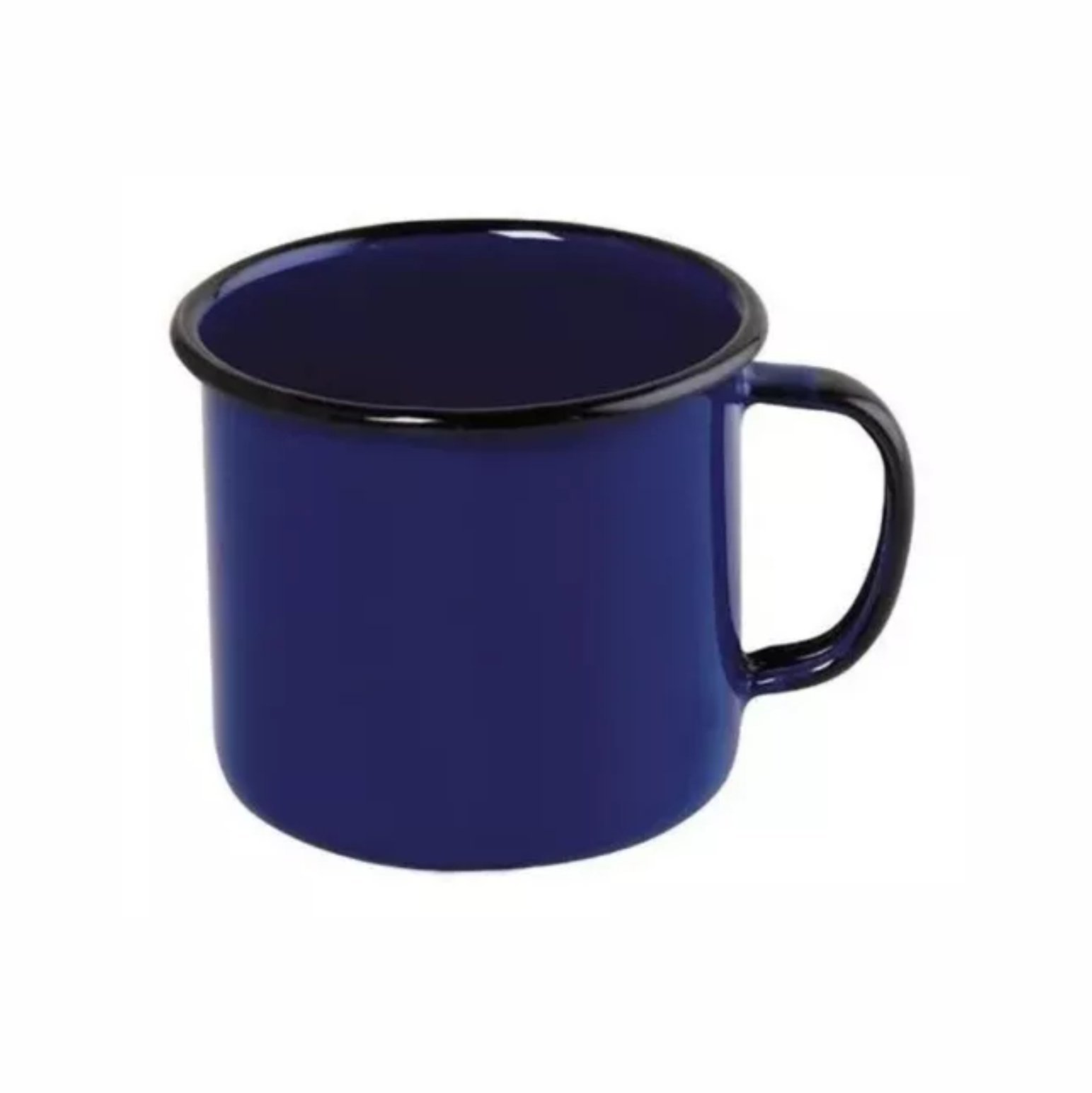 Caneca Esmaltada Clássica 7,5x11 350ml - Azul